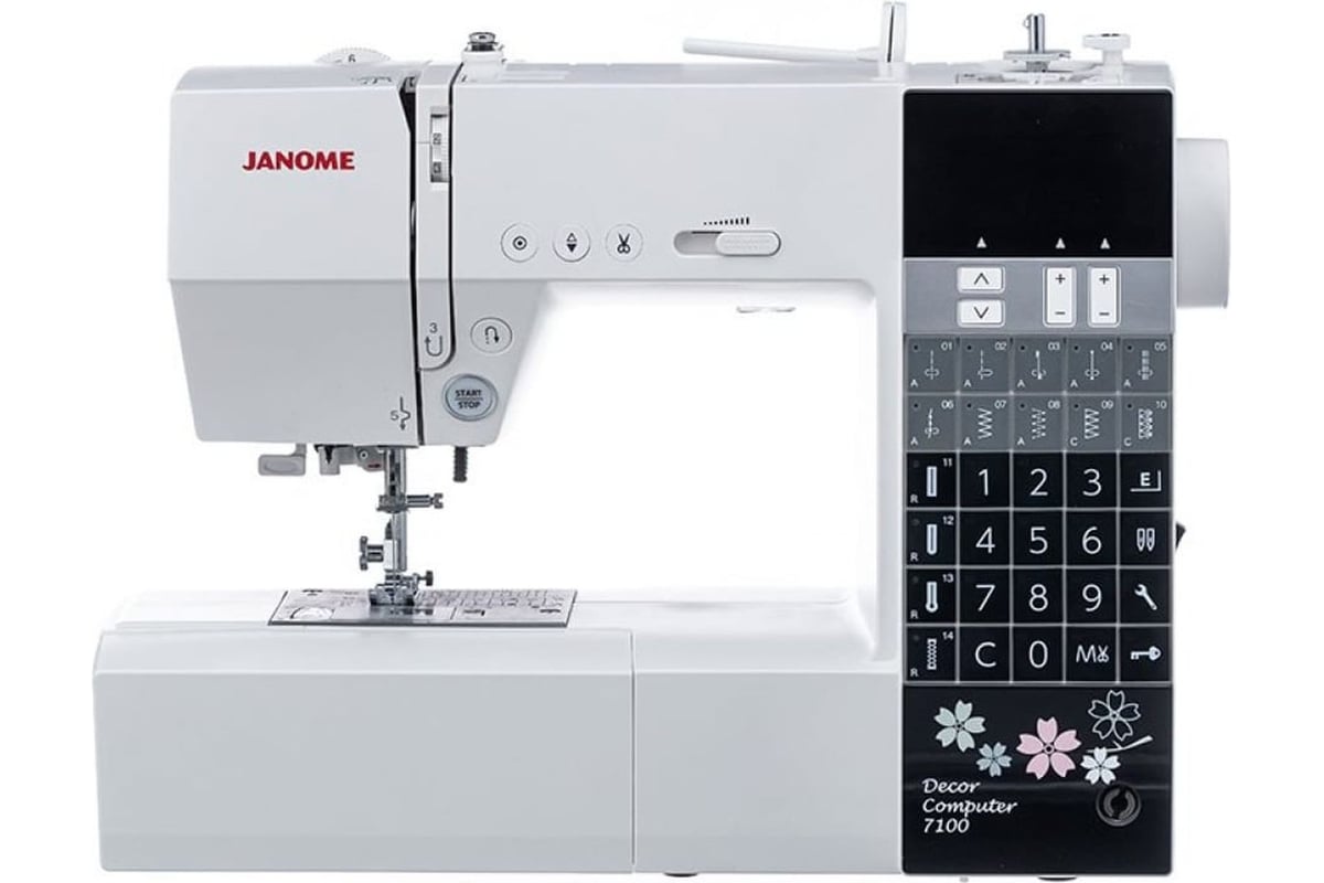 Швейная машина JANOME 7100DC 4933621705763 - выгодная цена, отзывы,  характеристики, фото - купить в Москве и РФ