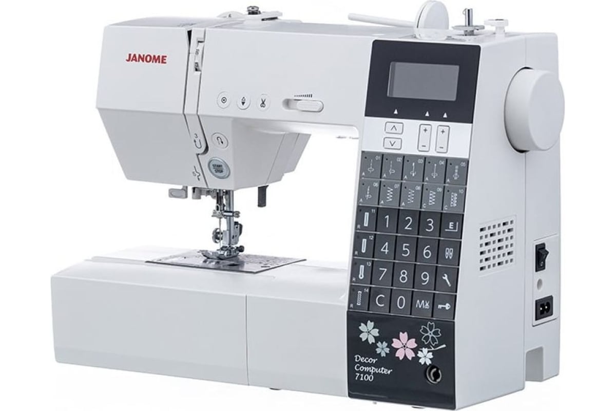 Швейная машина JANOME 7100DC 4933621705763 - выгодная цена, отзывы,  характеристики, фото - купить в Москве и РФ