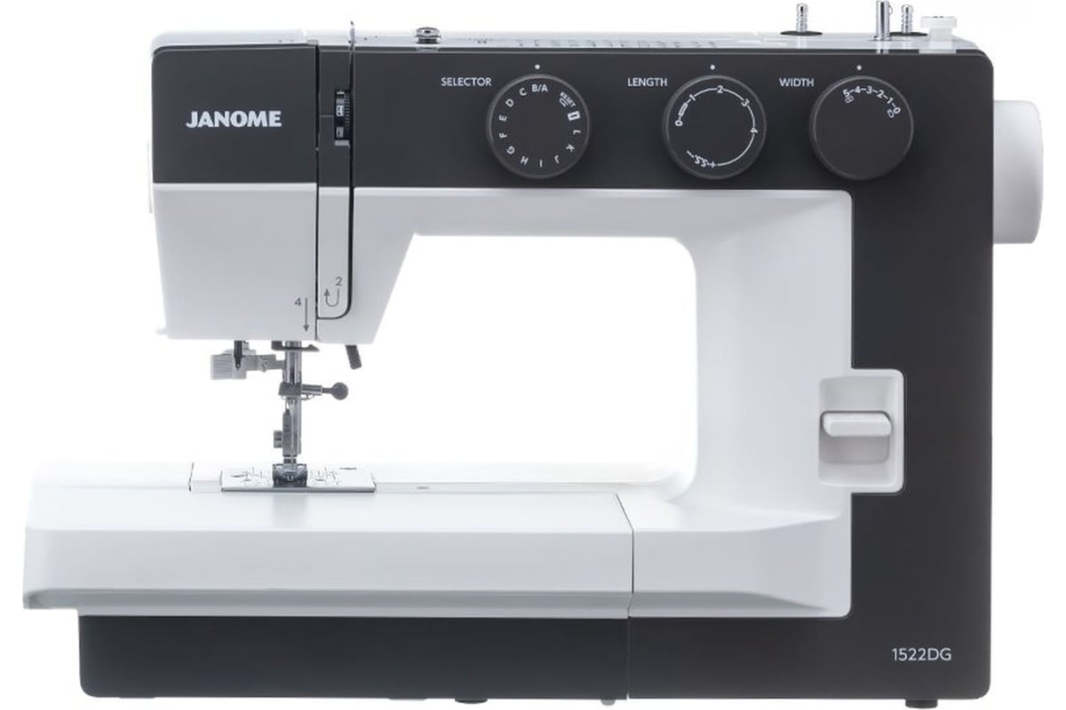 Швейная машина JANOME 1522DG 4933621710583 - выгодная цена, отзывы,  характеристики, фото - купить в Москве и РФ