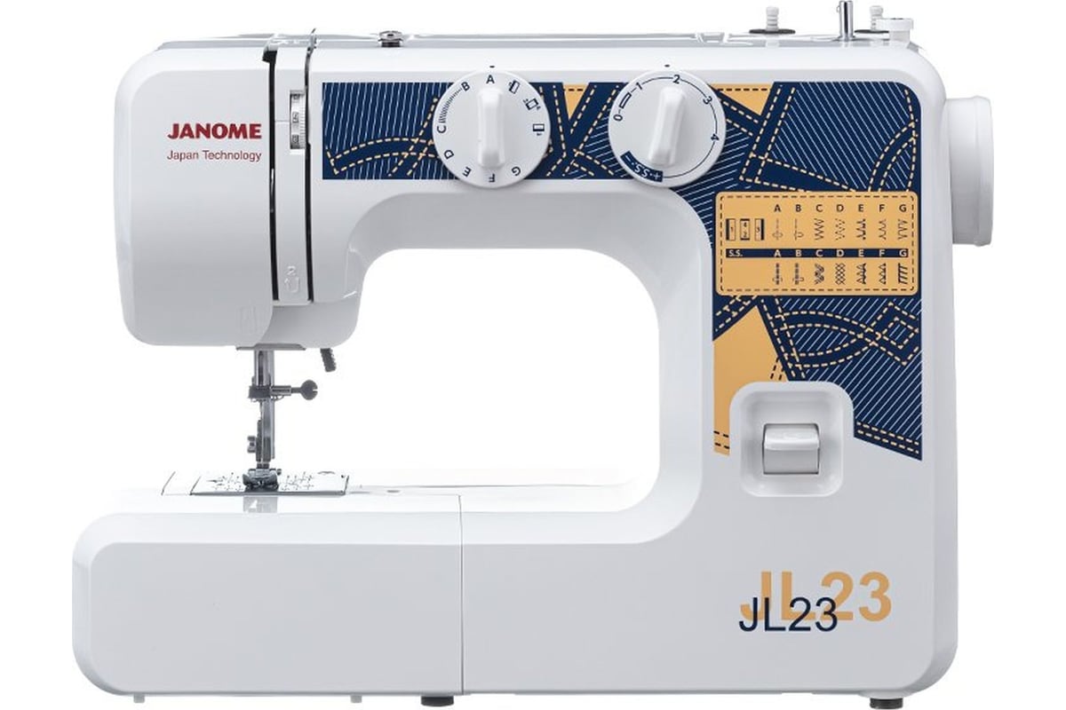 Швейная машина JANOME JL23 4933621707125 - выгодная цена, отзывы,  характеристики, фото - купить в Москве и РФ