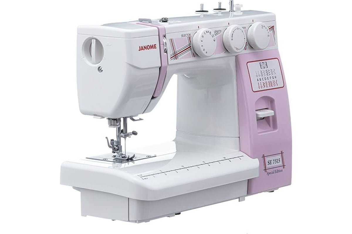 Швейная машина JANOME SE 7515 4933621709303 - выгодная цена, отзывы,  характеристики, фото - купить в Москве и РФ