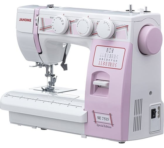Швейная машина JANOME SE 7515 4933621709303
