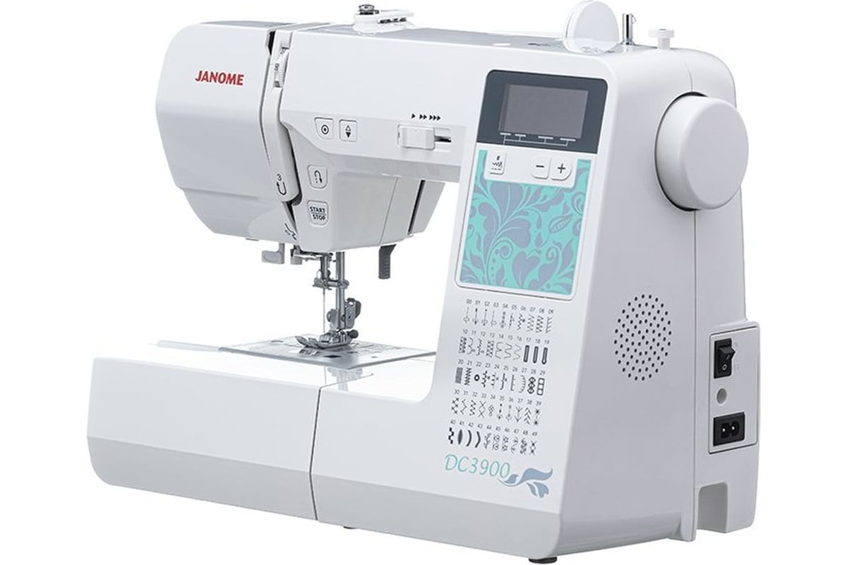 Швейная машина JANOME DC3900 4933621708283 - выгодная цена, отзывы,  характеристики, фото - купить в Москве и РФ