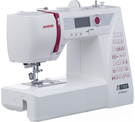 Швейная машина JANOME ArtDecor 734D 4933621706425