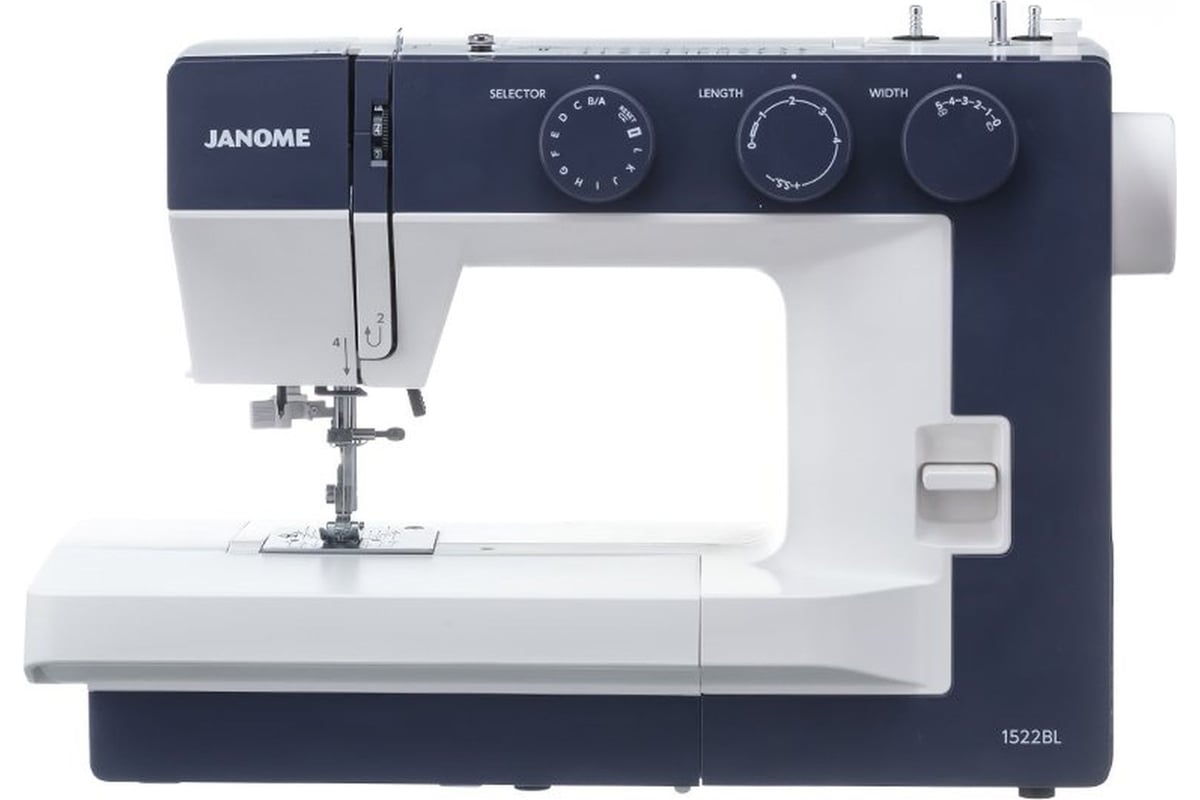 Швейная машина JANOME 1522BL 4933621710590 - выгодная цена, отзывы,  характеристики, фото - купить в Москве и РФ