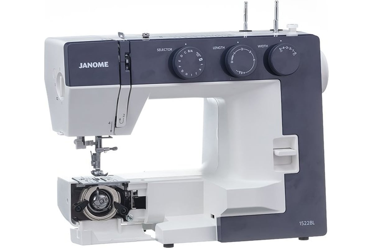 Швейная машина JANOME 1522BL 4933621710590 - выгодная цена, отзывы,  характеристики, фото - купить в Москве и РФ