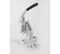 Пресс универсальный ручной для установки кнопок, джинсовых пуговиц, люверсов, холотнитенов Micron M-002 цветной, Светло-серый 688653