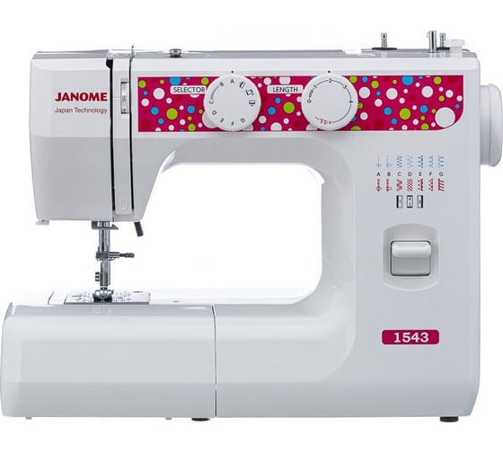 Швейная машина JANOME 1543 4933621707330