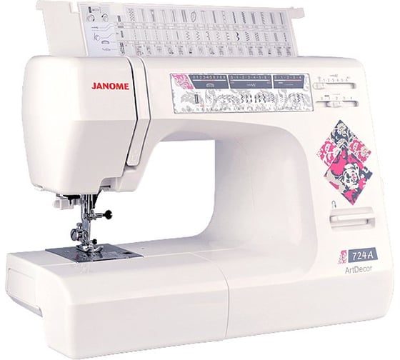 Швейная машина JANOME ArtDecor 724A 4933621705862