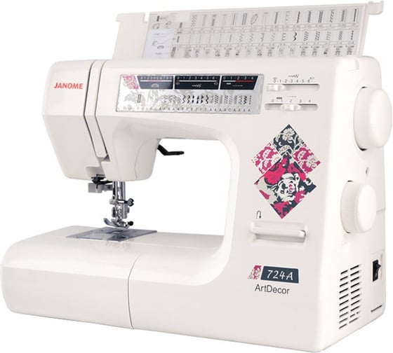Швейная машина JANOME ArtDecor 724A 4933621705862