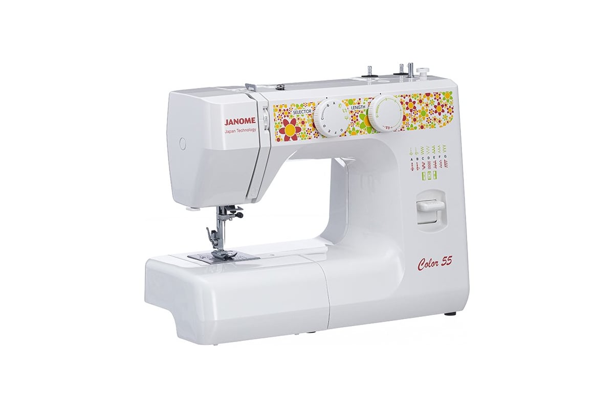 Швейная машина JANOME Color 55 4933621707347