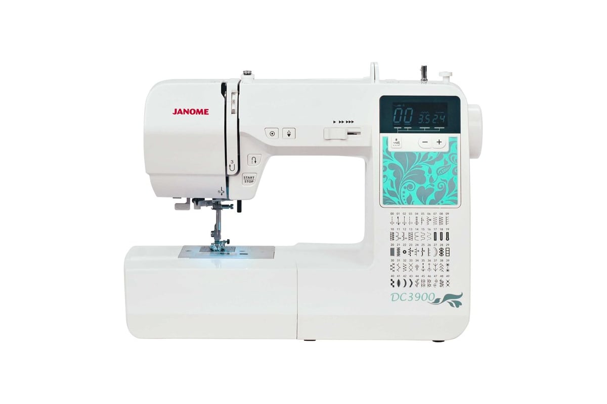 Швейная машина JANOME DC3900 4933621708283 - выгодная цена, отзывы,  характеристики, фото - купить в Москве и РФ