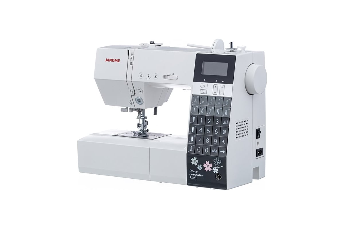 Швейная машина JANOME 7100DC 4933621705763 - выгодная цена, отзывы,  характеристики, фото - купить в Москве и РФ