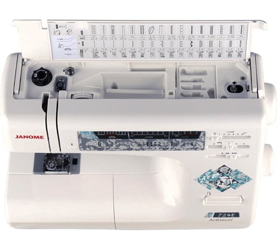 Швейная машина JANOME ArtDecor 724Е 4933621705824