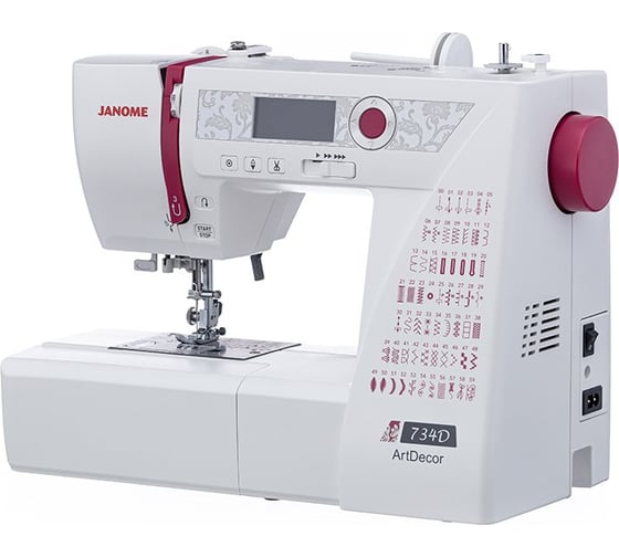 Швейная машина JANOME ArtDecor 734D 4933621706425
