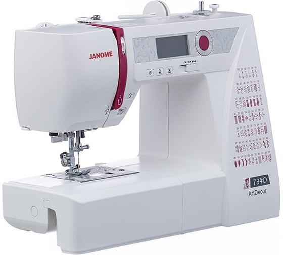 Швейная машина JANOME ArtDecor 734D 4933621706425