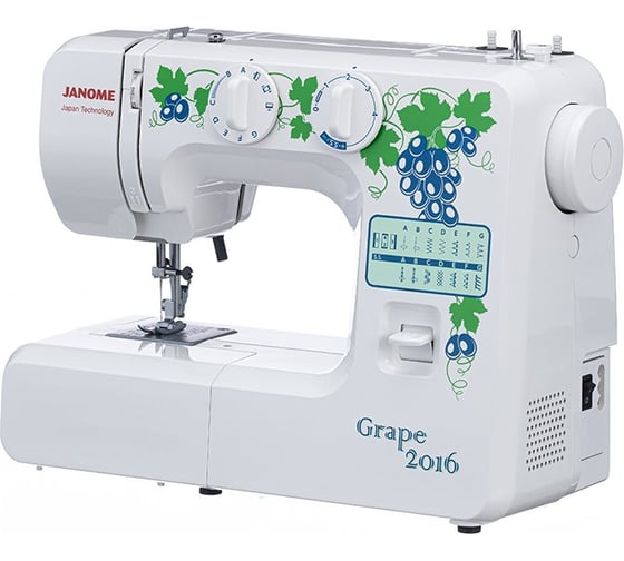 Швейная машина JANOME Grape 2016 4933621707156