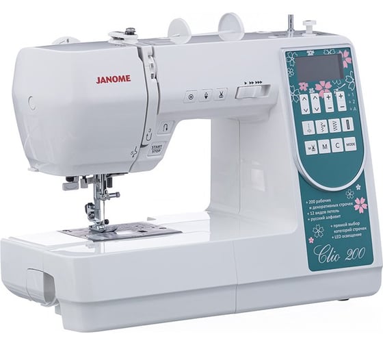 Швейная машина JANOME Clio 200 4933621706883