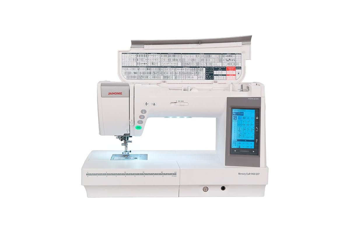 Швейная машина JANOME Memory Craft 9400QCP 4933621707446 - выгодная цена,  отзывы, характеристики, фото - купить в Москве и РФ