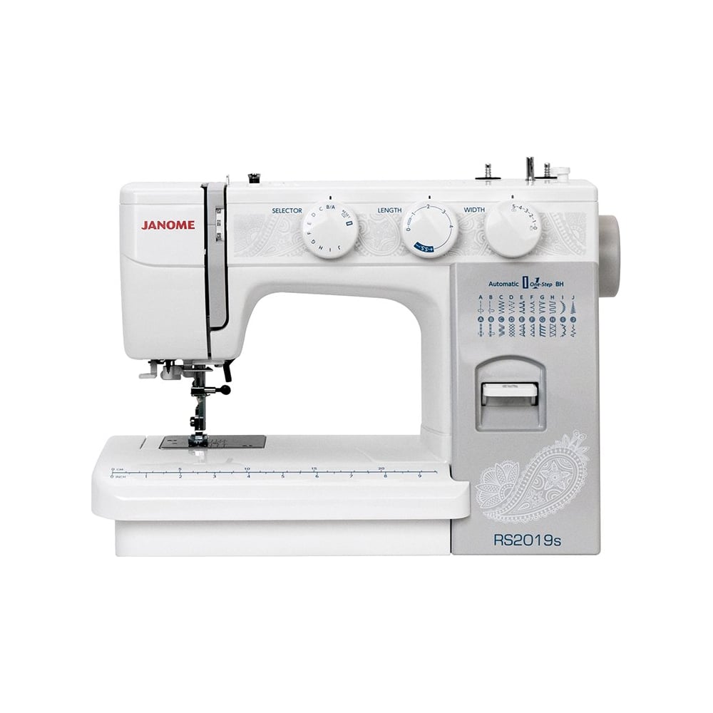 Швейная машина JANOME RS2019S 4933621709921 - выгодная цена, отзывы,  характеристики, фото - купить в Москве и РФ