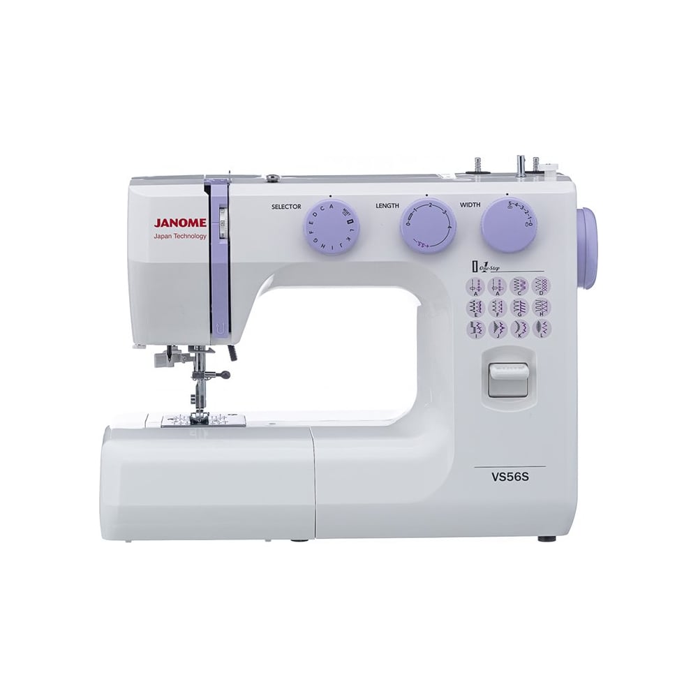 Швейная машина JANOME VS56S 4933621708214 - выгодная цена, отзывы,  характеристики, фото - купить в Москве и РФ