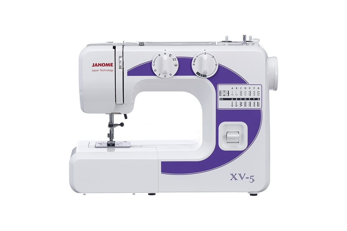 Швейная машина JANOME XV-5 4933621707149