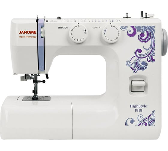 Швейная машина Janome High Style 1818 4933621709372
