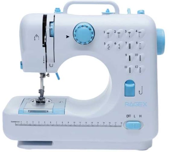 Швейная мини-машинка RAGEX R1104, цвет: 100 (белая) R1104-100