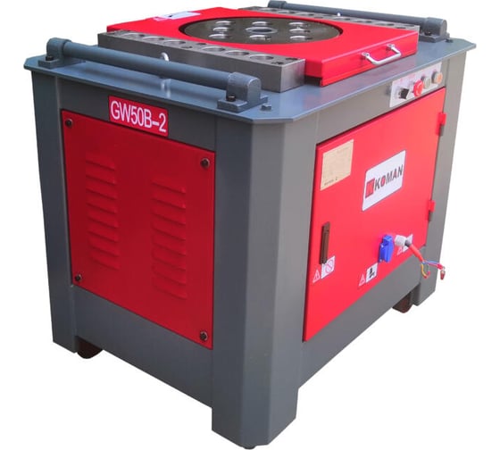 Станок для гибки арматуры KOMAN 380V, 4Kw, Automatic GW50B-2