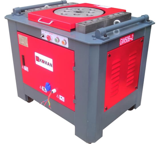 Станок для гибки арматуры KOMAN 380V, 4Kw, Automatic GW50B-2