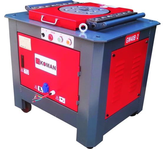 Станок для гибки арматуры KOMAN  GW40B-2 380 В, 3 Кв, Automatic GW40B-1