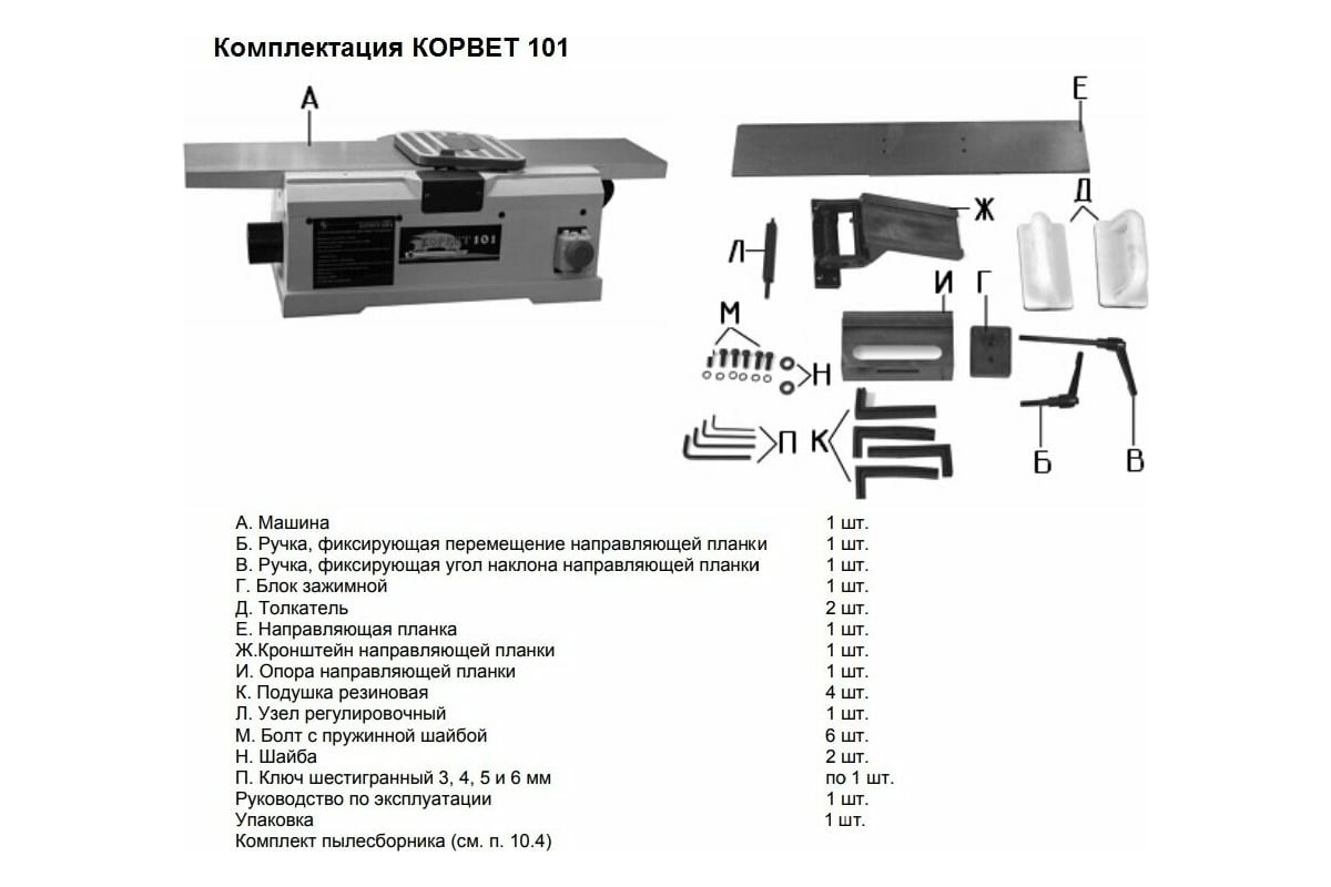 Корвет 101 Станок Строгальный Купить