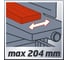 Рейсмусовый станок Einhell TC-SP 204 4419955 2