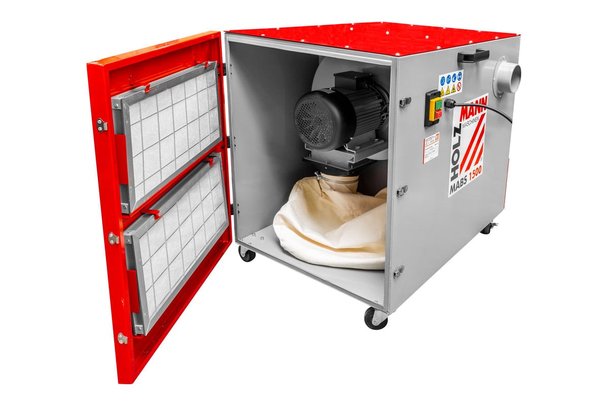Аспирационная установка для металлической стружки HOLZMANN MABS1500 ...