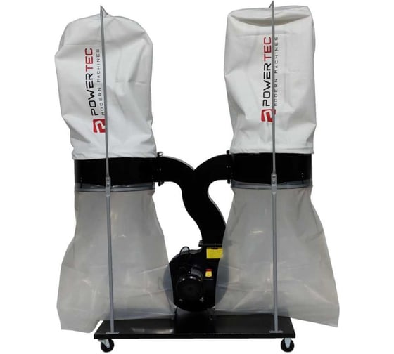 Стружкоотсос POWERTEC пылесос для стружки 2200Вт FM300S