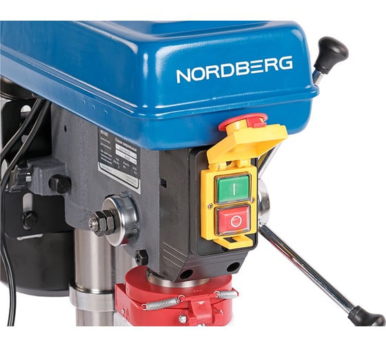 Сверлильный станок NORDBERG 450 Вт, 16 мм, 12 скоростей, тиски ND1651 01-00000133