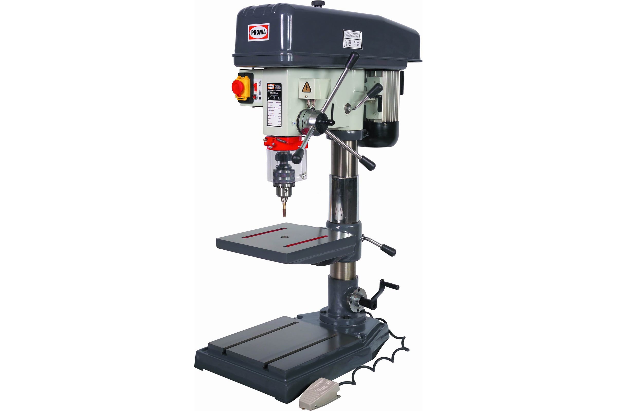 ПромышленныйсверлильныйстанокPromaBZ-25B/40025004128