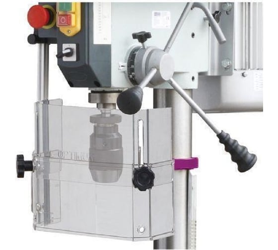 Настольный вертикально-сверлильный станок Optimum OPTIdrill B20 0.55 кВт, 400 В, ф20 мм, КМ2, реверс 3008203