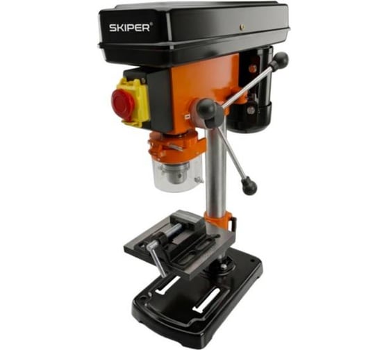 Станок вертикально-сверлильный SKIPER DM7000(550Вт,280/2350об/мин,патр.16мм,ход 50мм,стол 170х170мм) 00-00034104