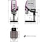 Прецизионный вертикально-сверлильный станок настольный Optimum OPTIdrill DX15V 3020155 2