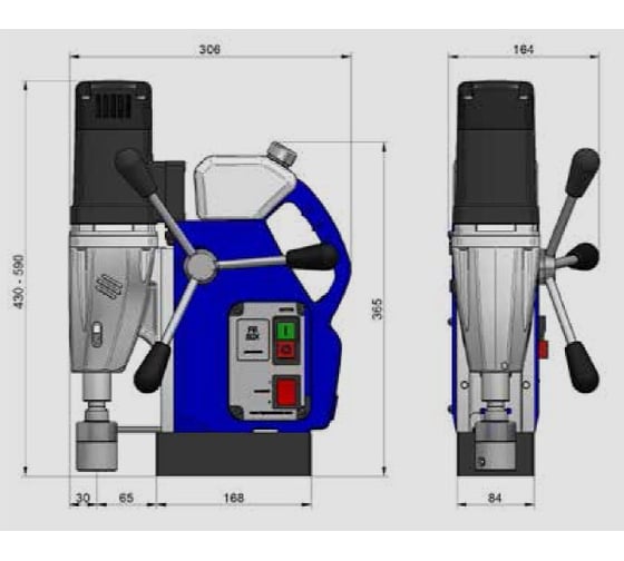 Сверлильный станок на магнитном основании FE POWERTOOLS FE 50 Х