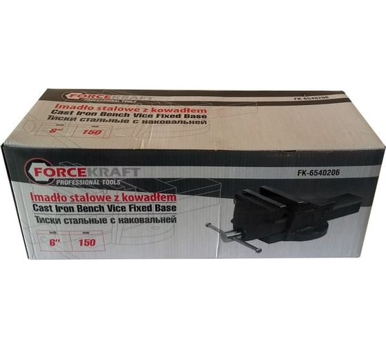 Стальные тиски с наковальней Forcekraft 6"-150 мм fk-6540206 47020