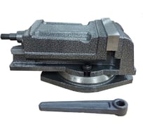 Станочные тиски GRIFF 100мм, 9.5кг, поворотные, с закр. винтом, серия QH b241002