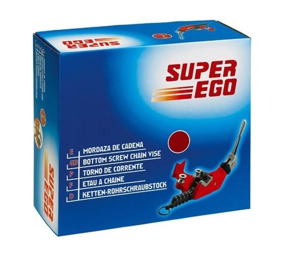 Цепные тиски с верхним креплением SUPER-EGO для труб 6" 404060000