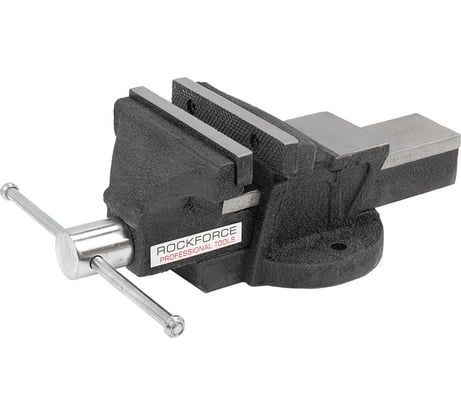 Тиски стальные с наковальней Rockforce 5"-125мм RF-6540205(3910)