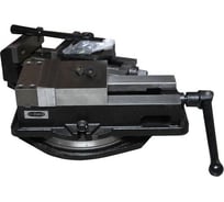 Стальные поворотные тиски ROCKFORCE Profi 6.5"-160 мм, захват - 180 мм, высота губок - 51 мм RF-32922160(17030)