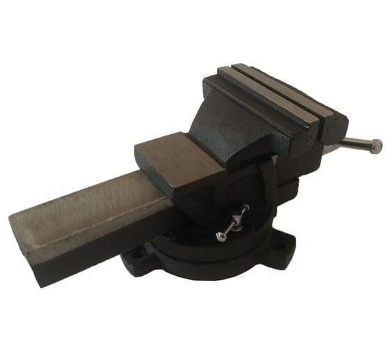 Стальные поворотные тиски с наковальней Forcekraft 5" 125 мм FK-6540105(47017)