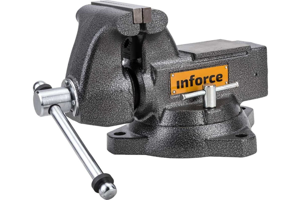 Поворотные слесарные тиски Inforce 140 мм 05-23-10 - выгодная цена ...