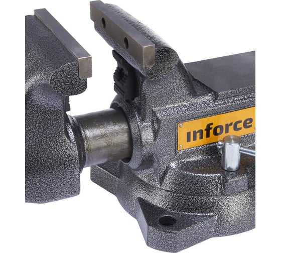 Поворотные слесарные тиски Inforce 140 мм 05-23-10