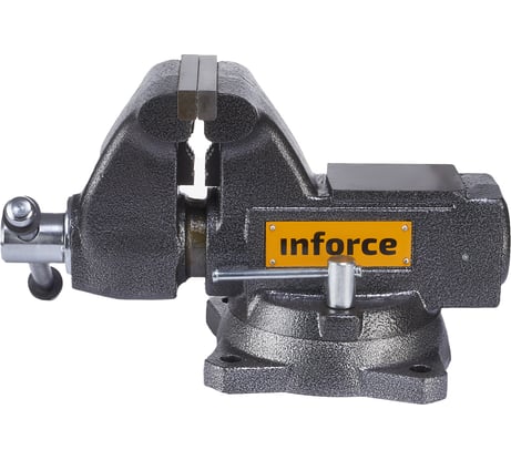 Поворотные слесарные тиски Inforce 115 мм 05-23-09